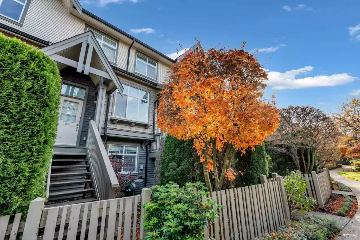 Exterior Rear Photo of 63 9800 Odlin Road, Richmond, BC