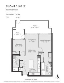 Entry Foyer Photo of 102 747 E 3rd Street, North Vancouver, BC