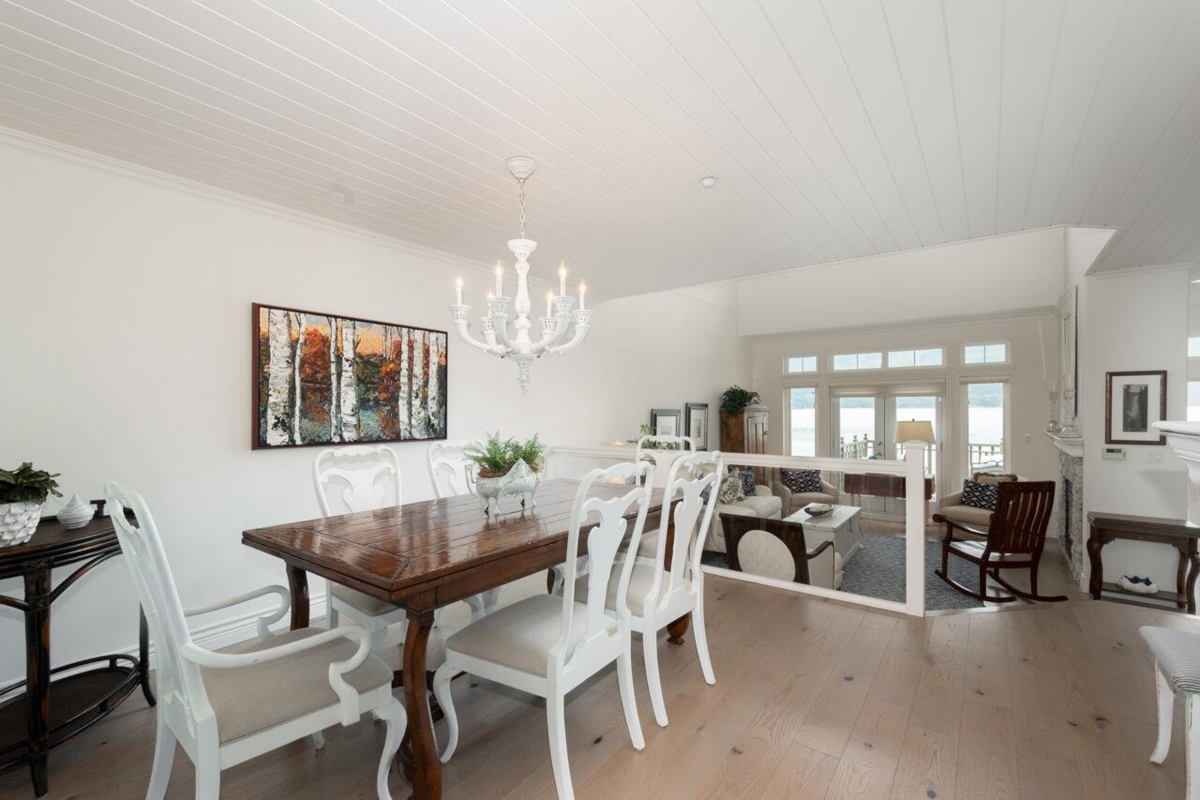 Dining Area Photo of 9 Beach Drive, Furry Creek, BC