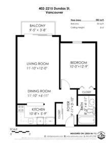 Garden / Landscaping Photo of 402 2215 Dundas Street, Vancouver, BC