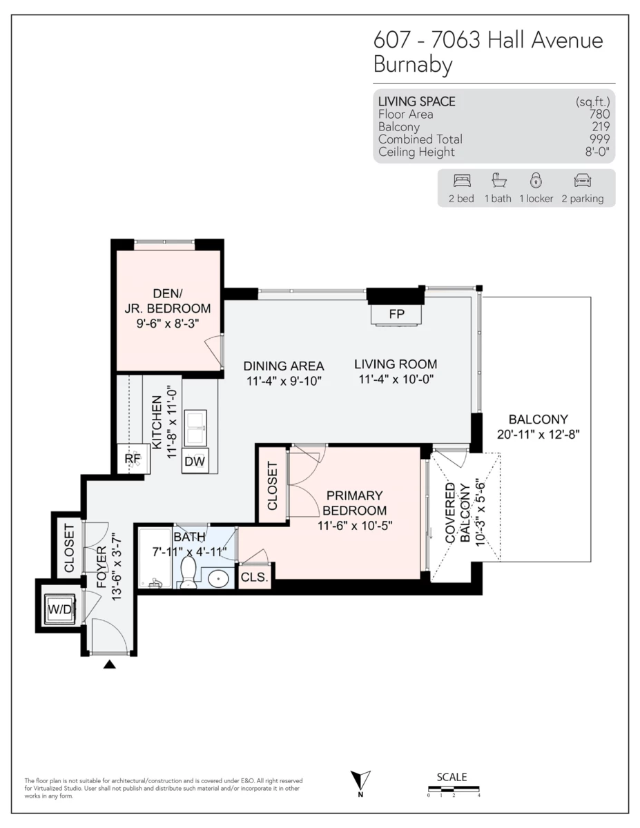 Garden / Landscaping Photo of 607 7063 Hall Avenue, Burnaby, BC