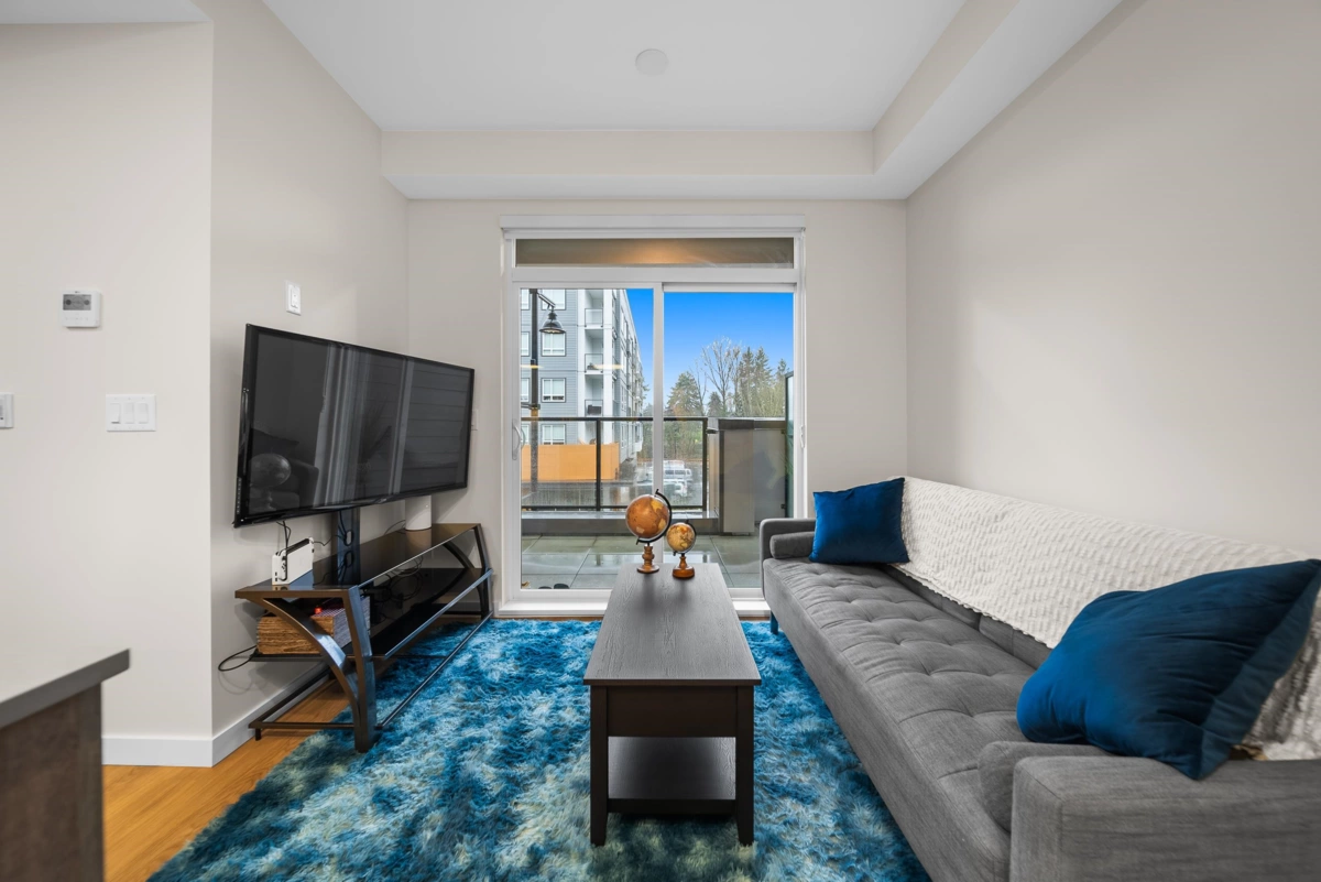 Kitchen Island Photo of 201 27218 Aldergrove Town Centre Drive, Langley, BC