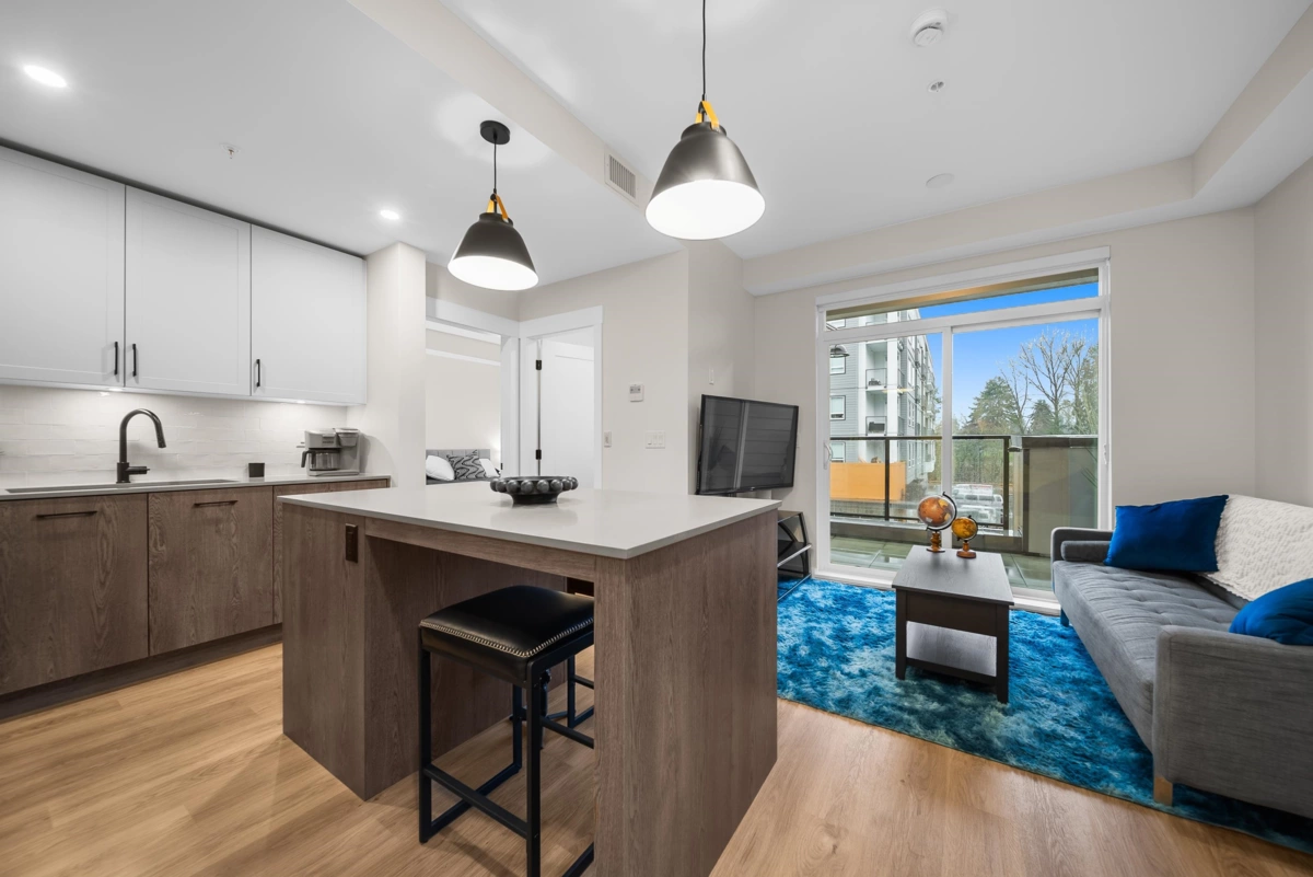 Living Room Photo of 201 27218 Aldergrove Town Centre Drive, Langley, BC