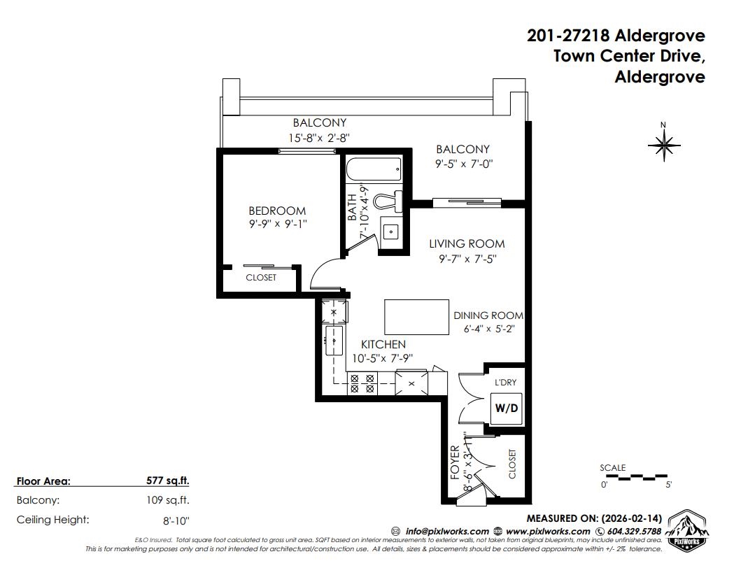 Powder Room Photo of 201 27218 Aldergrove Town Centre Drive, Langley, BC