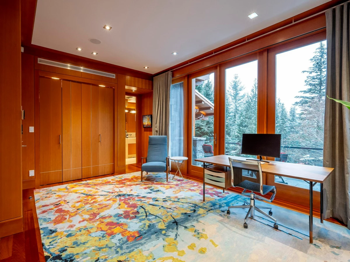 Basement Recreation Room Photo of 4961 Horstman Lane, Whistler, BC