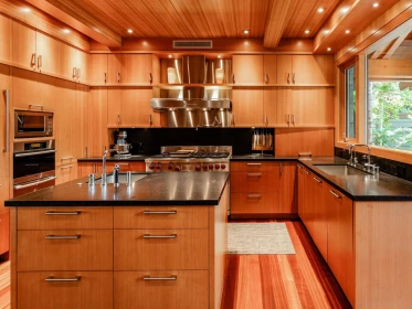 Kitchen Island Photo of 4961 Horstman Lane, Whistler, BC