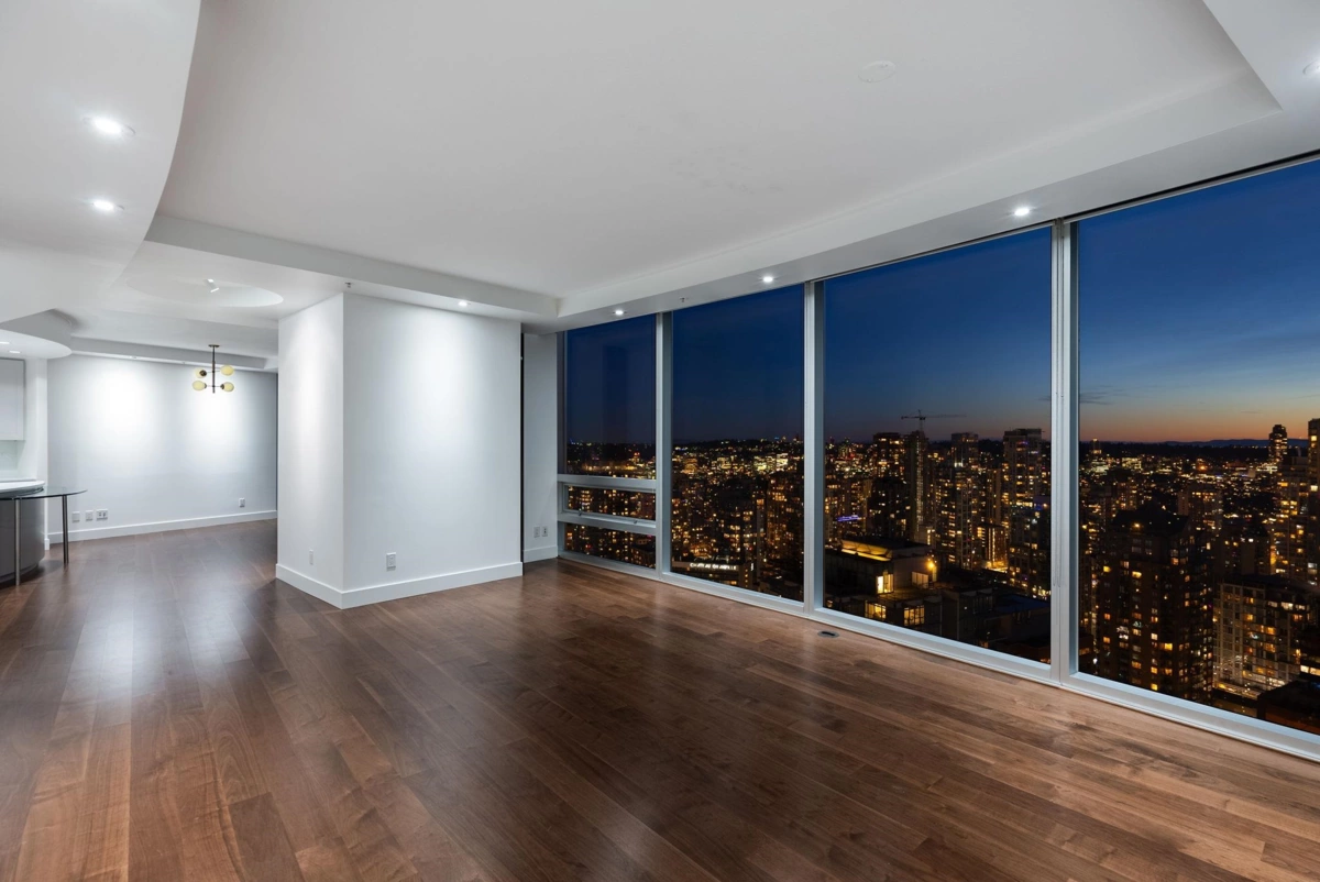 Dining Area Photo of 3404 938 Nelson Street, Vancouver, BC
