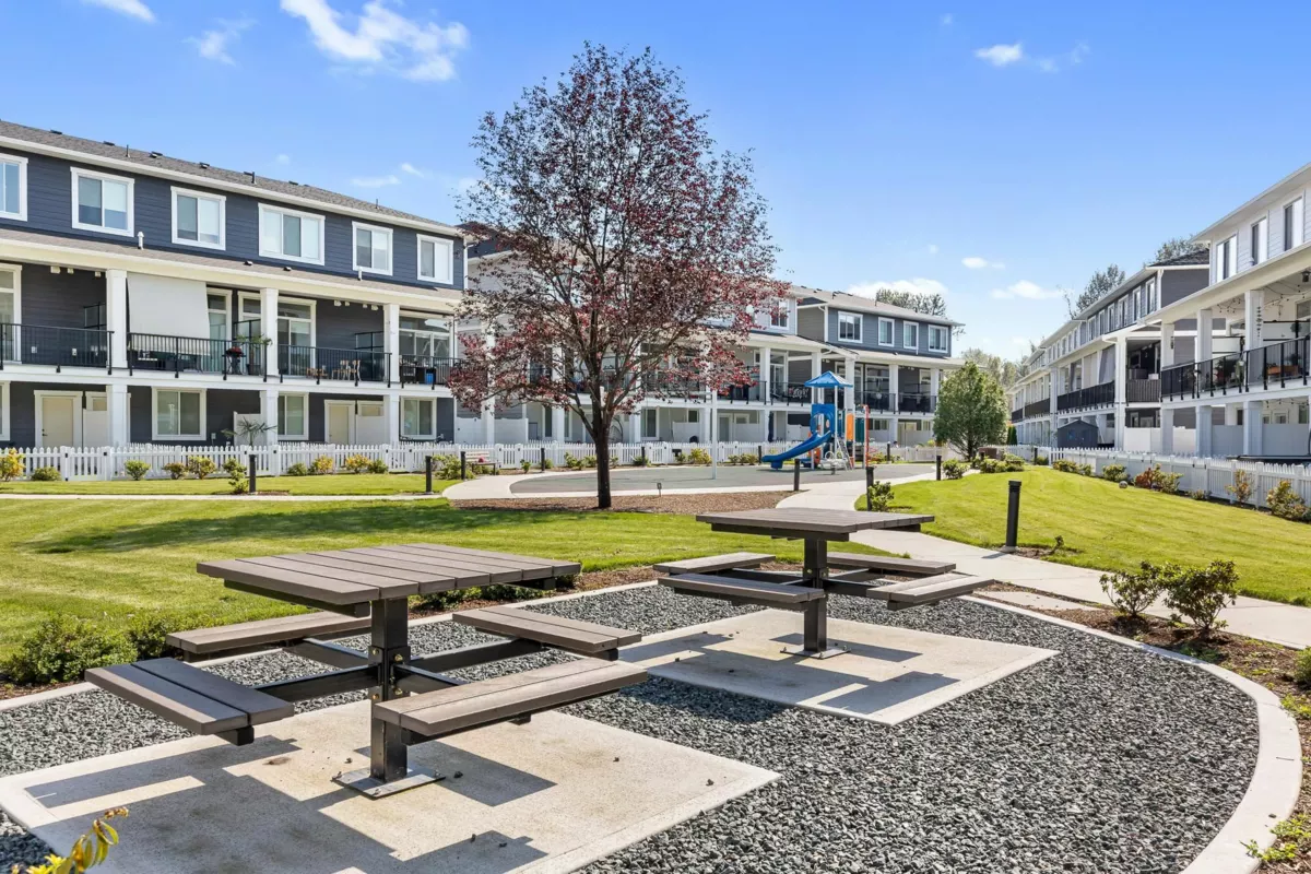 Aerial View of 8 8200 Foxfern Road, Chilliwack, BC