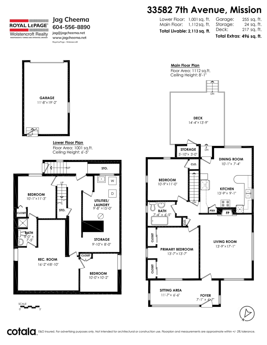 Exterior Rear Photo of 33582 7 Avenue, Mission, BC