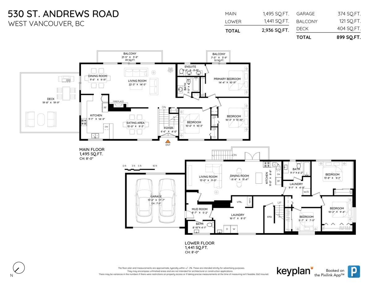 Playground / Recreational Area Near 530 St. Andrews Road, West Vancouver, BC