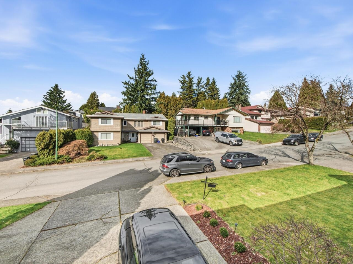 Aerial View of 7640 Lawrence Drive, Burnaby, BC