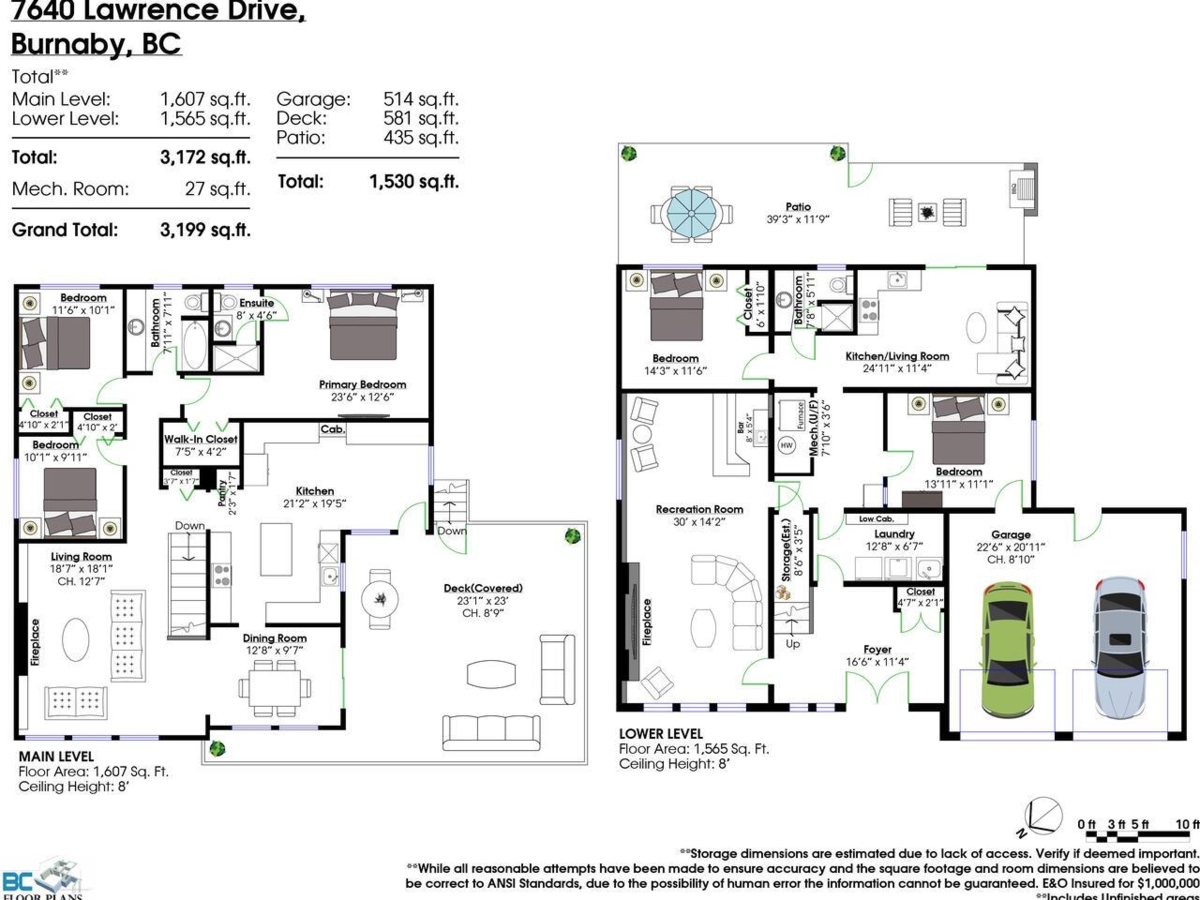 Playground / Recreational Area Near 7640 Lawrence Drive, Burnaby, BC