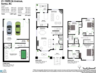 Backyard Photo of 21 15255 36 Avenue, Surrey, BC