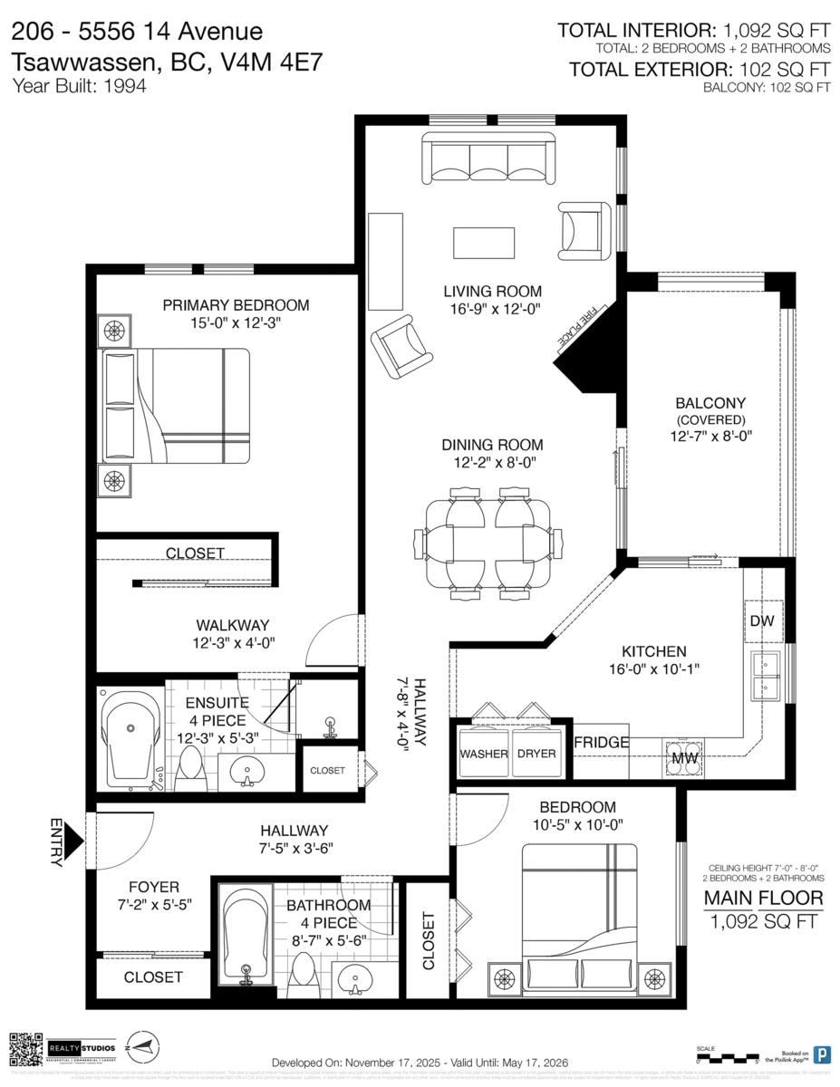 Loft / Bonus Room Photo of 206 5556 14 Avenue, Delta, BC