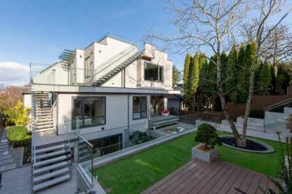 Aerial View of 3489 Puget Drive, Vancouver, BC