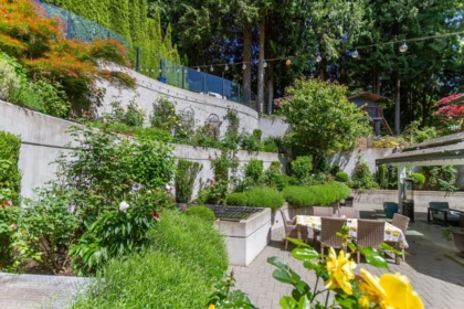 Aerial View of 226 Wooddale Road, North Vancouver, BC