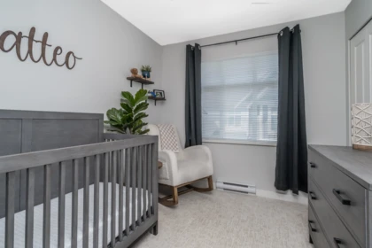 Basement Recreation Room Photo of 602 11295 Pazarena Place, Maple Ridge, BC