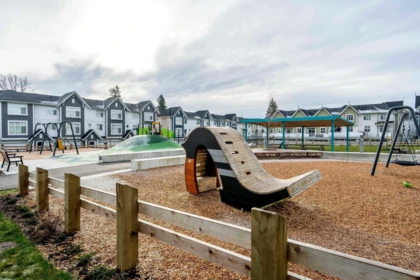 Playground / Recreational Area Near 602 11295 Pazarena Place, Maple Ridge, BC