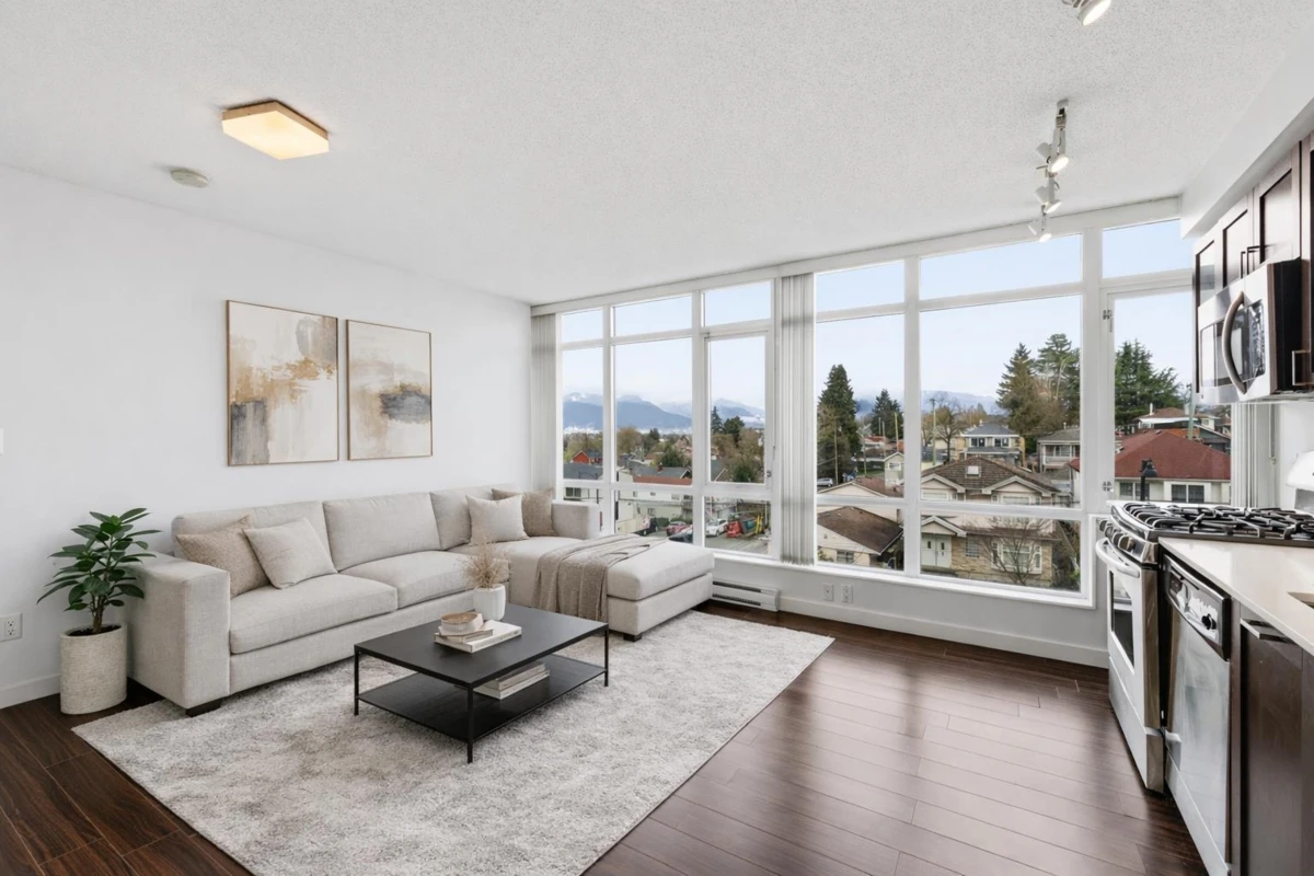 Living Room Photo of 308 4818 Eldorado Mews, Vancouver, BC