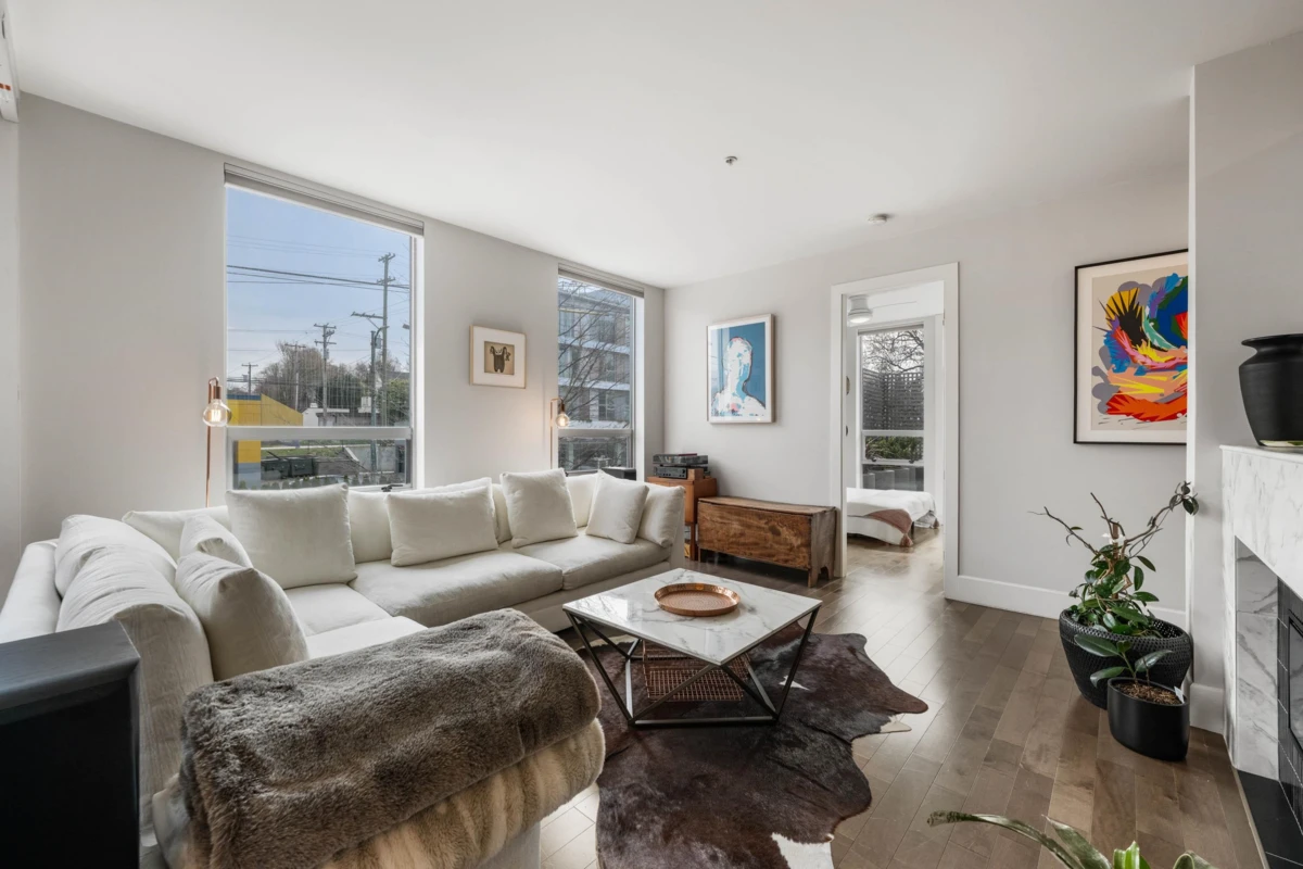 Exterior Rear Photo of 204 2108 W 12th Avenue, Vancouver, BC