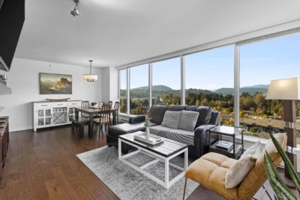 Kitchen Island Photo of 1606 651 Nootka Way, Port Moody, BC