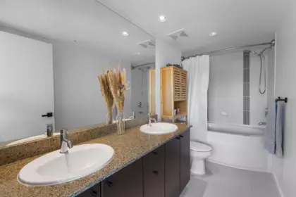 Powder Room Photo of 1606 651 Nootka Way, Port Moody, BC
