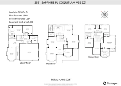 Neighborhood Park Photo Near 2551 Sapphire Place, Coquitlam, BC