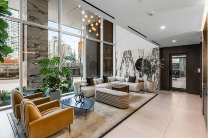 Aerial View of 3404 1335 Howe Street, Vancouver, BC