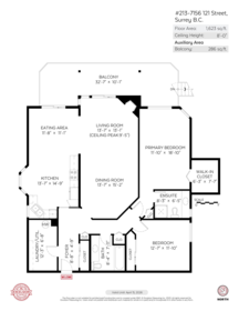 Aerial View of 213 7156 121 Street, Surrey, BC