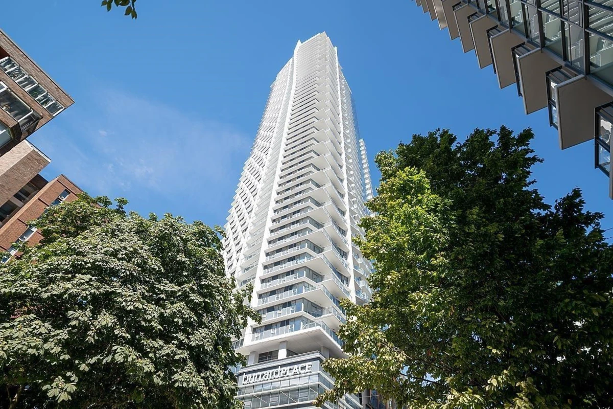 Exterior Rear Photo of 3502 1289 Hornby Street, Vancouver, BC