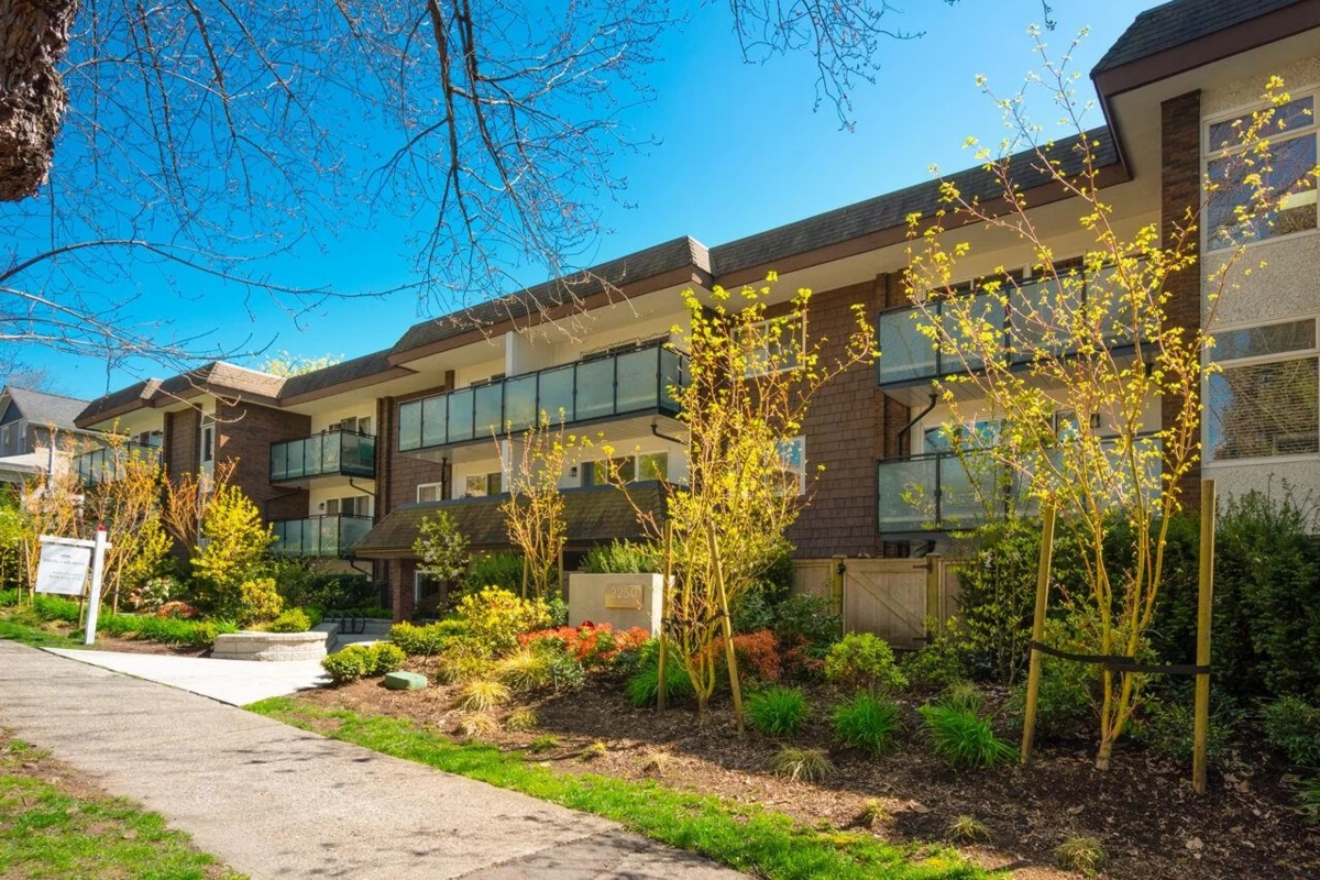 Exterior Rear Photo of 302 2250 Oxford Street, Vancouver, BC