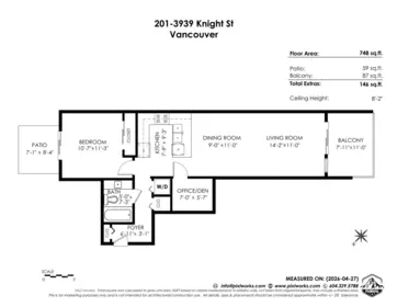 Mudroom Photo of 201 3939 Knight Street, Vancouver, BC