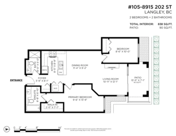 Swimming Pool Photo of 105 8915 202 Street, Langley, BC