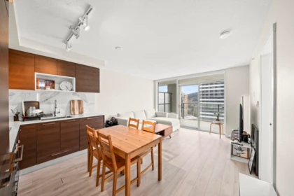 Kitchen Island Photo of 2101 602 Como Lake Avenue, Coquitlam, BC