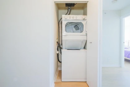 Laundry Room Photo of 1301 7575 Alderbridge Way, Richmond, BC