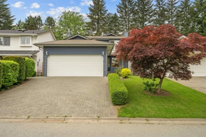 Aerial View of 1479 Percy Court, North Vancouver, BC