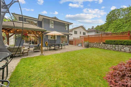 Backyard Photo of 1479 Percy Court, North Vancouver, BC