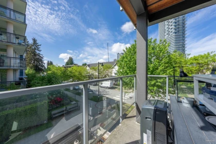 Outdoor Patio Photo of 208 717 Breslay Street, Coquitlam, BC