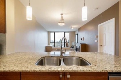 Kitchen Photo of 1701 400 Capilano Road, Port Moody, BC