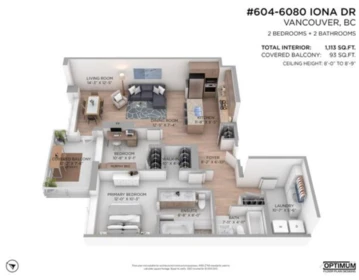 604 6080 Iona Drive, Vancouver, BC, Vancouver — Apartment/Condo for sale