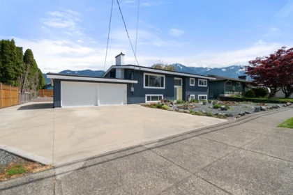 Aerial View of 1550 Vimy Road, Agassiz, BC
