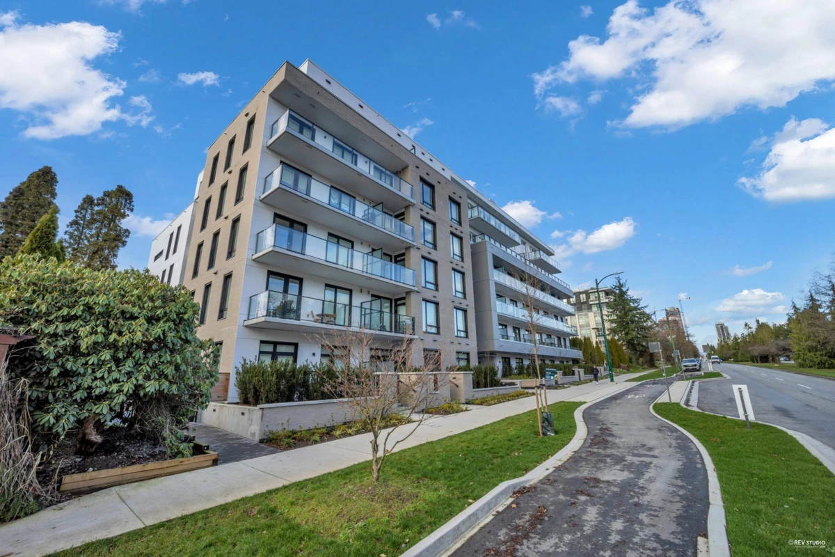 Exterior Rear Photo of 305 6859 Cambie Street, Vancouver, BC