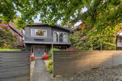 Aerial View of 2246 Parker Street, Vancouver, BC