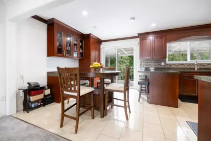 Breakfast Nook Photo of 432 Riverview Crescent, Coquitlam, BC