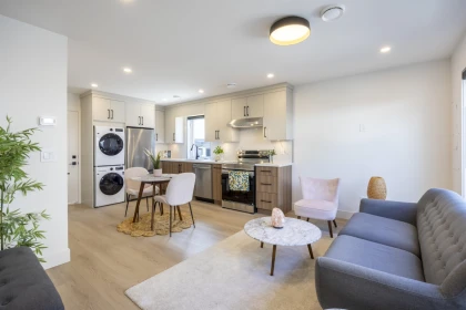 Aerial View of 217 E Eighth Avenue, New Westminster, BC