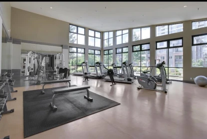 Basement Recreation Room Photo of 307 3102 Windsor Gate, Coquitlam, BC