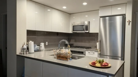 Kitchen Island Photo of 307 3102 Windsor Gate, Coquitlam, BC
