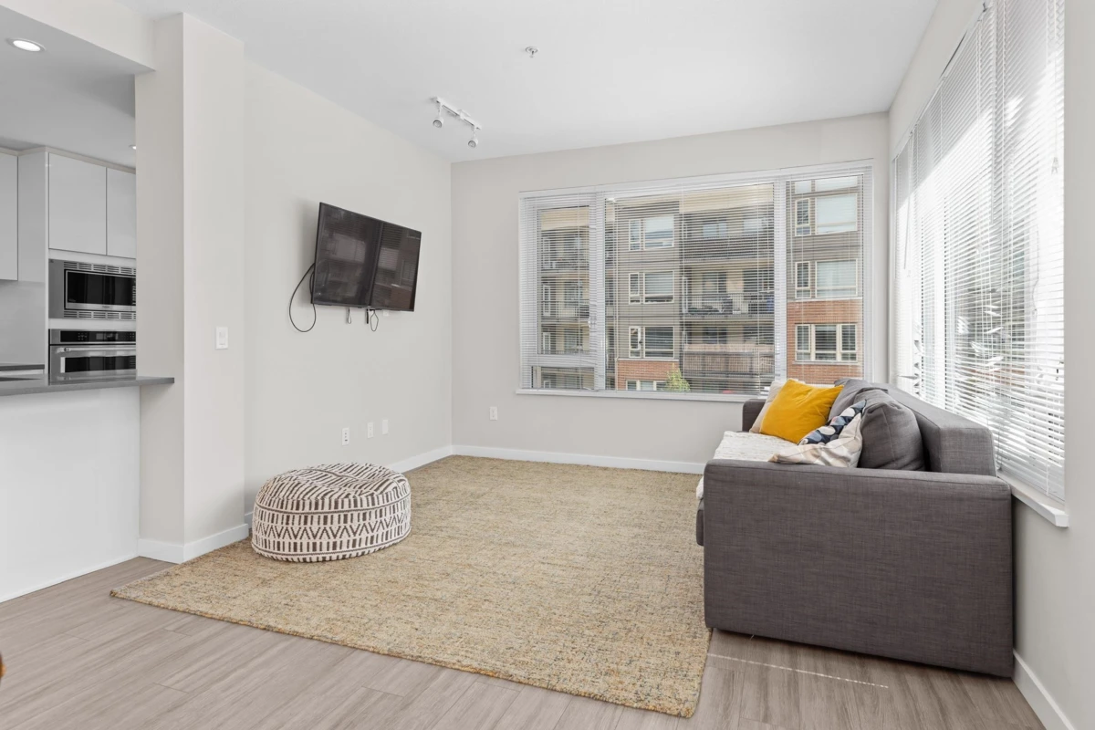 Living Room Photo of 212 2663 Library Lane, North Vancouver, BC