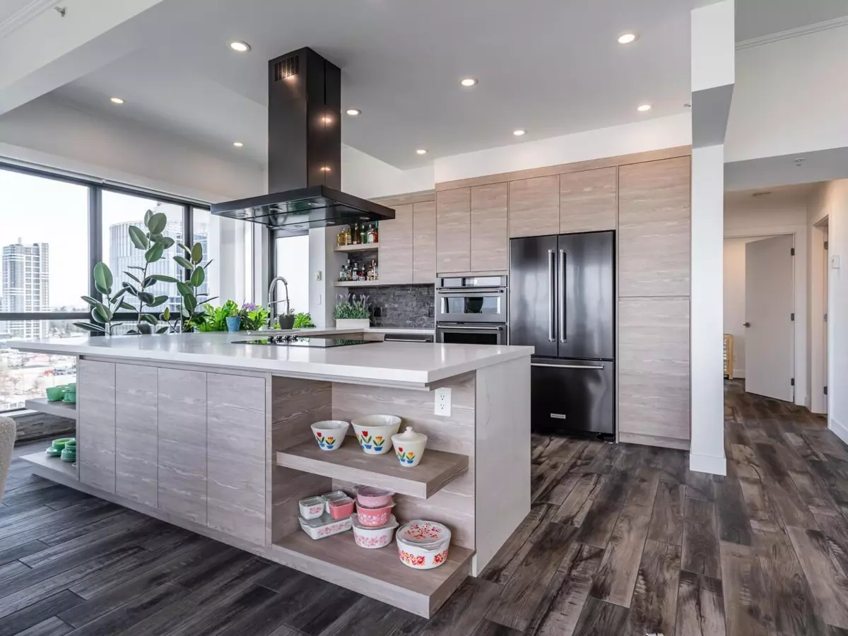 Living Room Photo of 2203 10899 University Drive, Surrey, BC