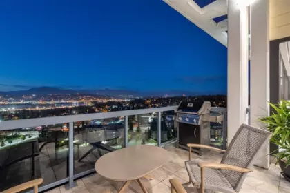Outdoor Deck Photo of 2203 10899 University Drive, Surrey, BC